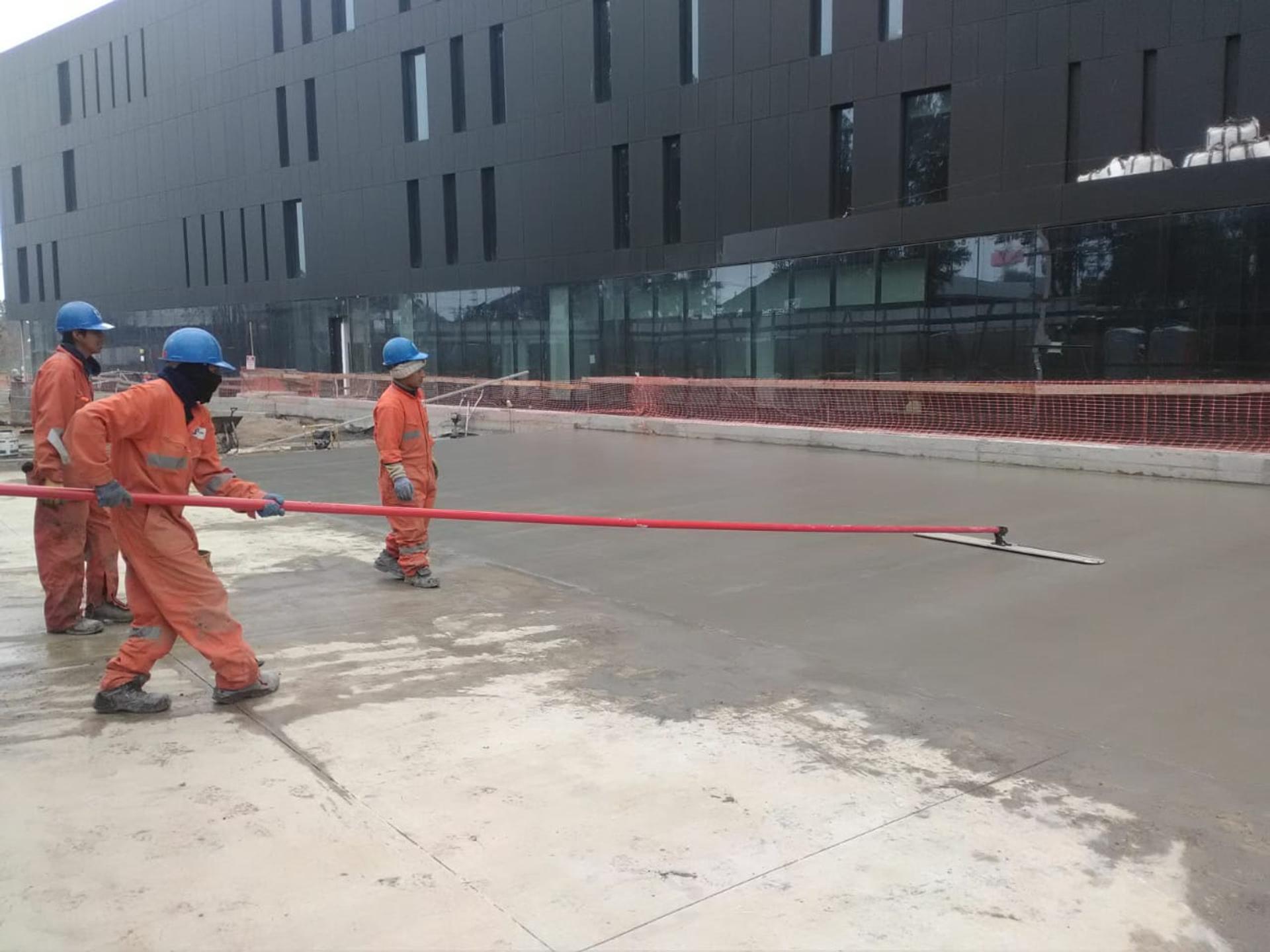 Obra civil en altura